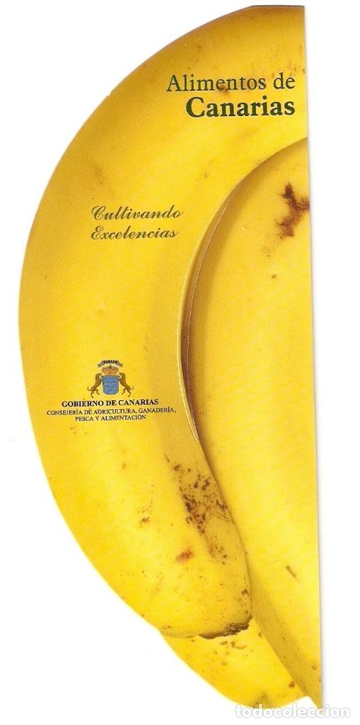 Coleccionismo marcap&aacute;ginas: MARCAPAGINAS PLATANO DE CANARIAS - Foto 1
