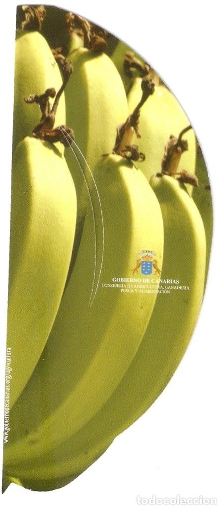 Coleccionismo marcap&aacute;ginas: MARCAPAGINAS PLATANO DE CANARIAS - Foto 2