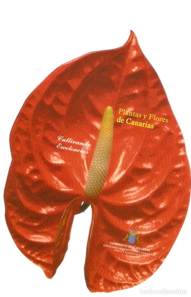 Coleccionismo marcap&aacute;ginas: MARCAPAGINAS FLORES DE CANARIAS - Foto 1