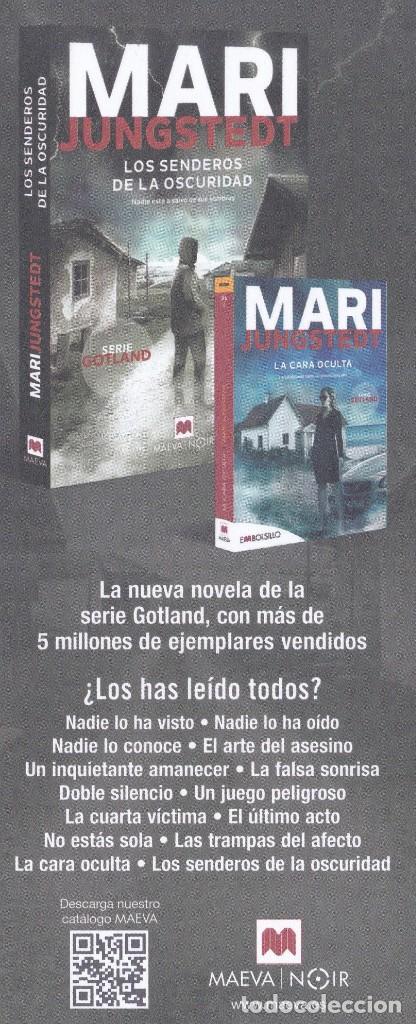 Coleccionismo marcap&aacute;ginas: MARCAPAGIANAS MAEVA. LOS SENDEROS DE LA OSCURIDAD - Foto 2