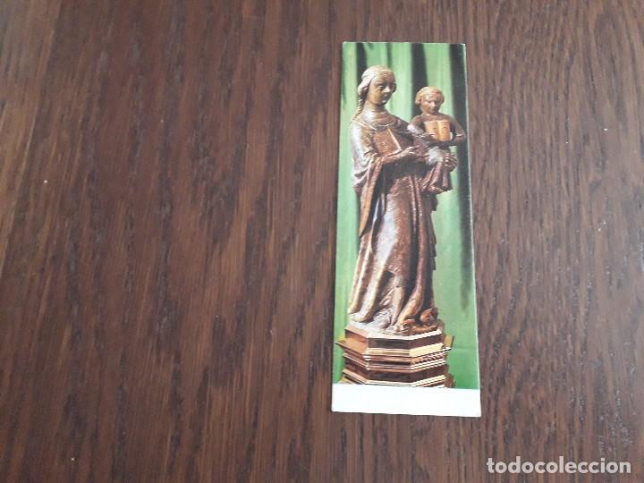 Collectionnisme Marque-pages: marcap&aacute;ginas-estampa religiosa, la mare de D&eacute;u de Lluc. Santuari de Lluc, Mallorca. a&ntilde;o 1983