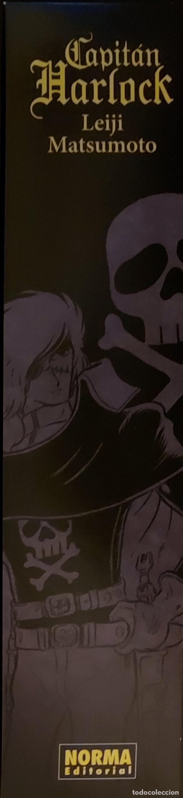 Coleccionismo Marcap&aacute;ginas: MARCAPAGINAS NORMA.. CAPITAN HARLOCK .LEIJI MATSUMOTO
