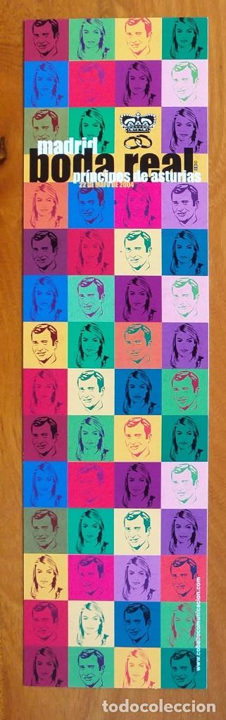 Collectionnisme Marque-pages: MARCAPAGINAS BODA REAL PRINCIPES DE ASTURIAS