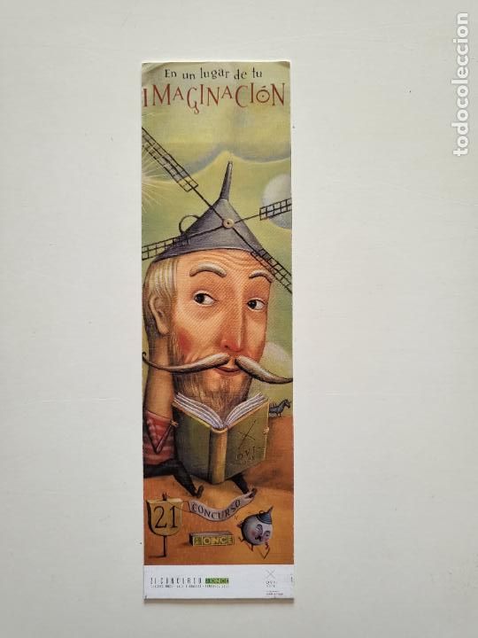 Coleccionismo marcap&aacute;ginas: MARCAP&Aacute;GINAS PUNTO DE LIBRO ORGANIZACI&Oacute;N LA ONCE DON QUIJOTE PARECE...