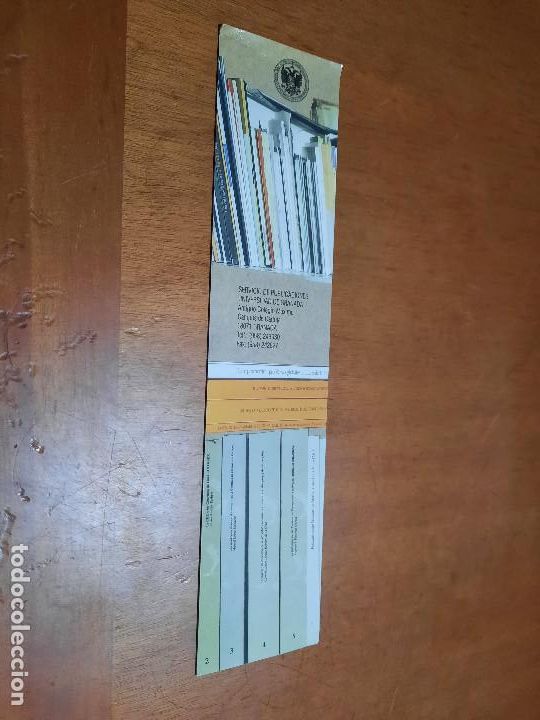 Coleccionismo marcap&aacute;ginas: SERVICIO DE PUBLICACIONES UGR. MARCAPAGINAS. SEPARALIBROS. UNA CARA. BUEN ESTADO. BUEN ESTADO
