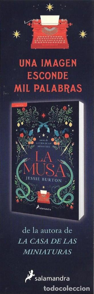 Coleccionismo marcap&aacute;ginas: Marcapaginas editorial Salamandra la Musa