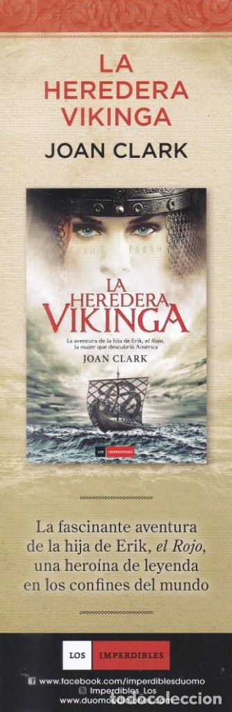 Coleccionismo marcap&aacute;ginas: MARCAPAGINAS DUOMO EDICIONES. LA HEREDERA VIKINGA + EL DESTINO DEL CAZADOR
