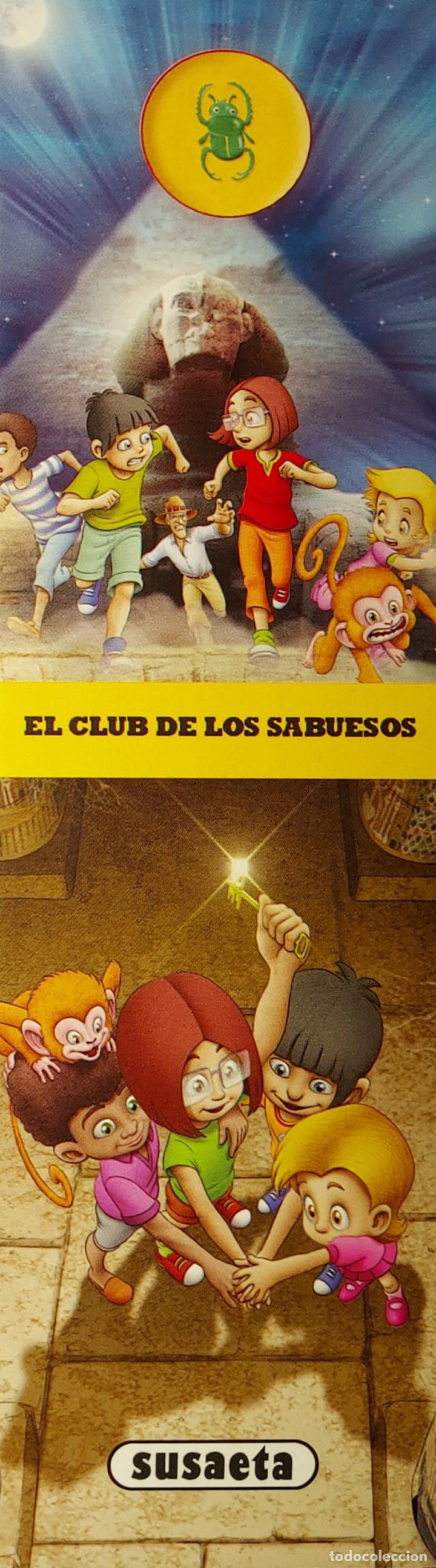 Coleccionismo Marcap&aacute;ginas: MARCAPAGINAS - SUSAETA - EL CLUB DE LOS SABUESOS.