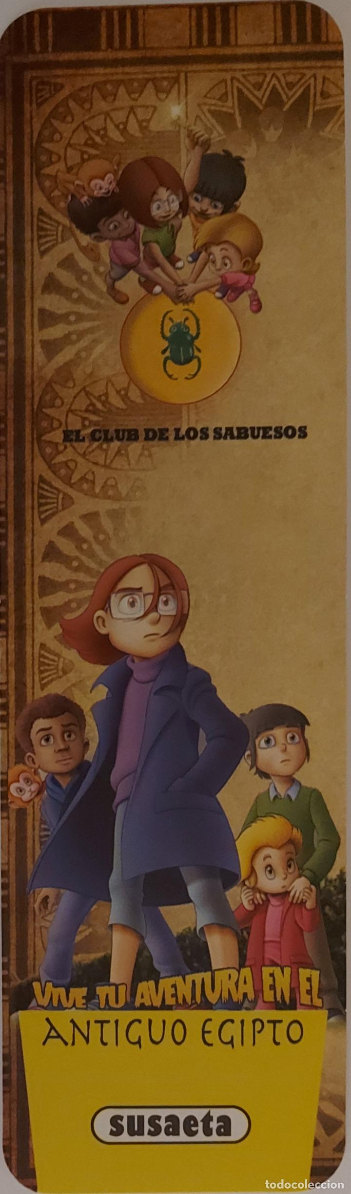 Coleccionismo Marcap&aacute;ginas: MARCAPAGINAS - SUSAETA - EL CLUB DE LOS SABUESOS.