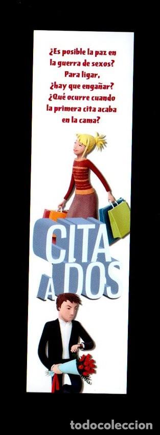 Coleccionismo Marcap&aacute;ginas: MARCAPAGINAS, CITA A DOS. ANNA LLAURAD&Oacute; - CARLES SANS. SEIX BARRAL