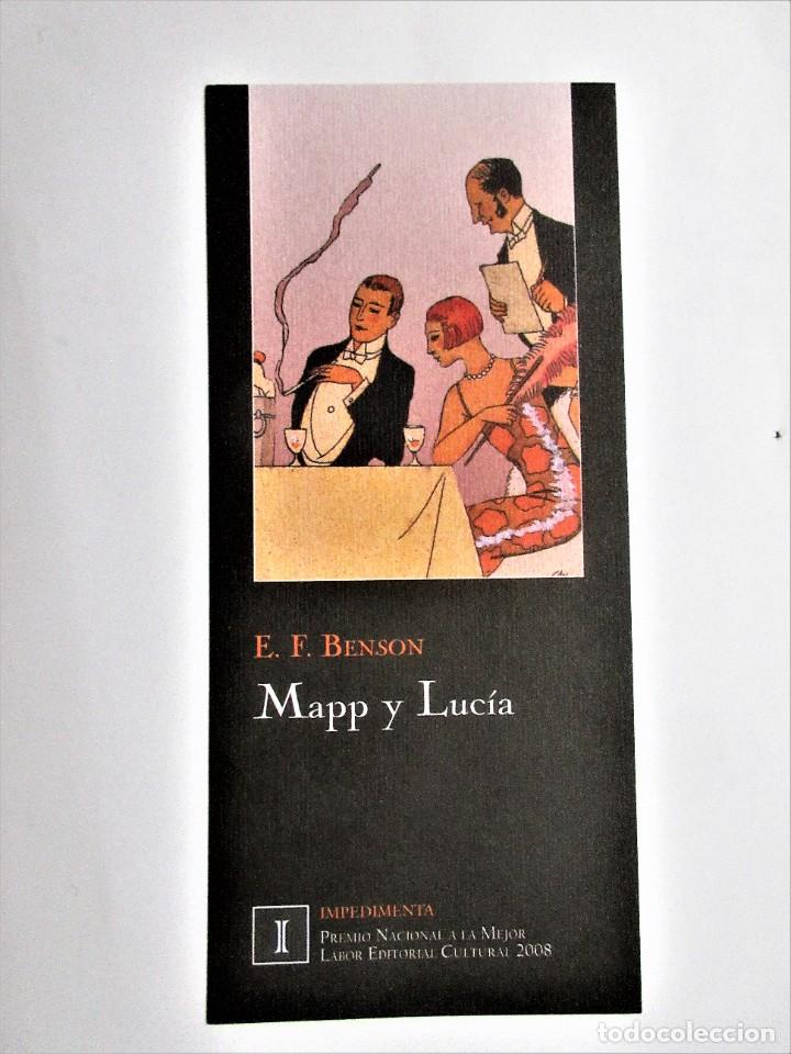Coleccionismo marcap&aacute;ginas: Marcapaginas editorial Impedimenta Mapp y Lucia - Foto 1