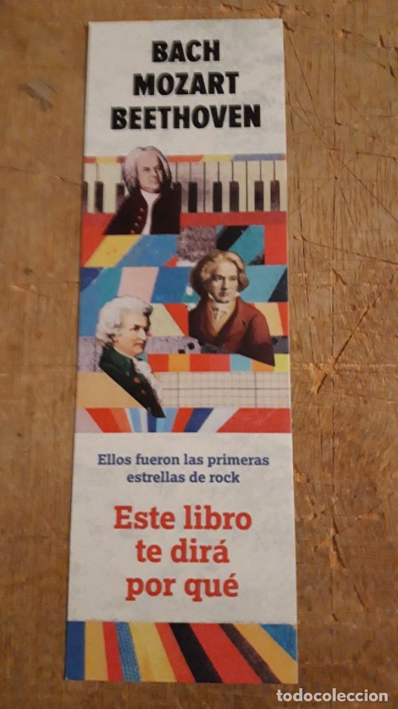 Coleccionismo Marcap&aacute;ginas: 1 MARCAPAGINAS DE ** BACH MOZART BEETHOVEN .JAMES RHODES ... ** GROSS BOOKS