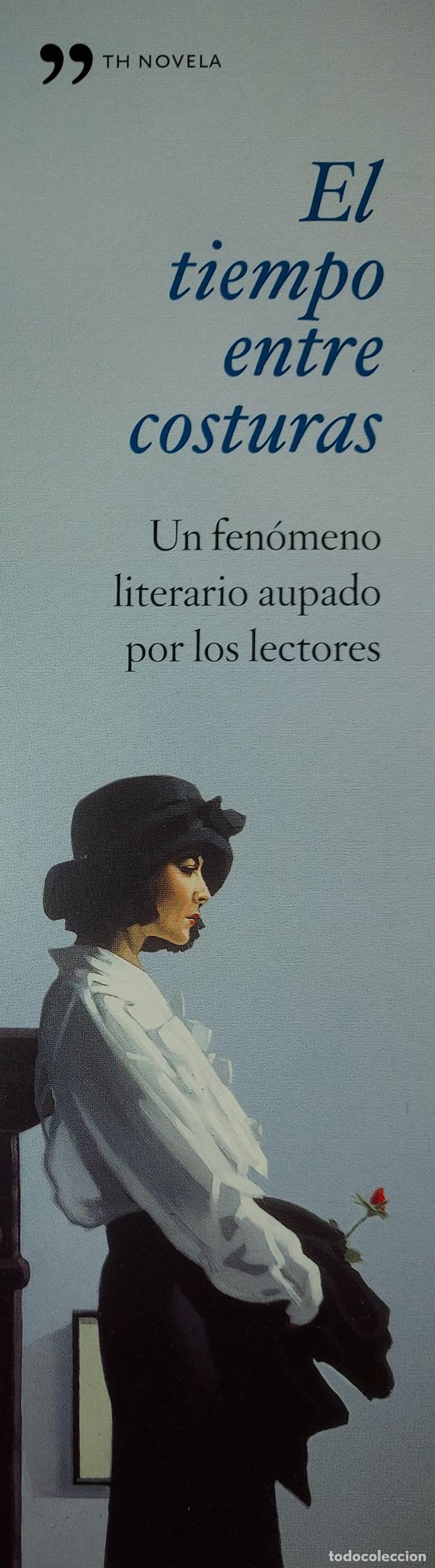 Coleccionismo Marcap&aacute;ginas: MARCAPAGINAS - TEMAS DE HOY - EL TIEMPO ENTRE COSTURAS - MARIA DUE&Ntilde;AS-