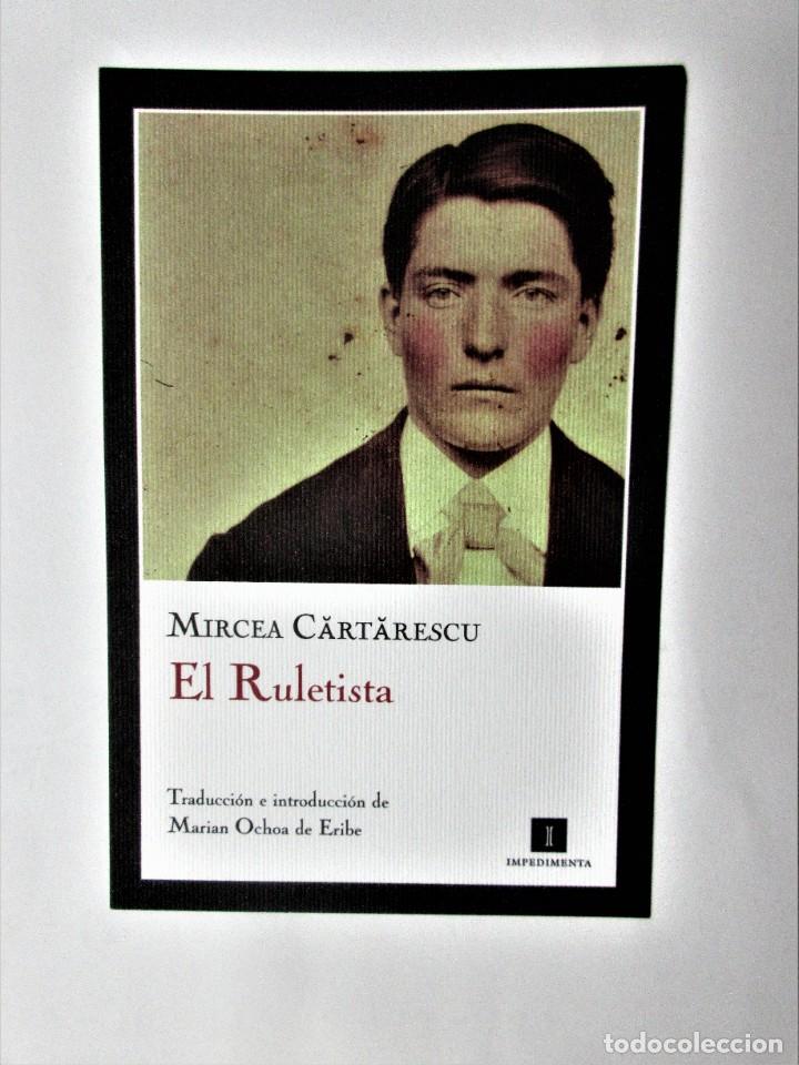 Coleccionismo marcap&aacute;ginas: Marcapaginas editorial Impedimenta el Ruletista - Foto 1