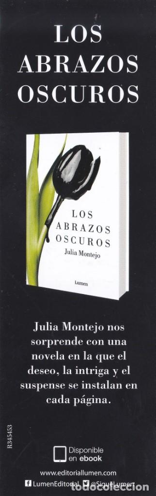 Coleccionismo Marcap&aacute;ginas: MARCAPAGINAS EDITORIAL LUMEN. LOS ABRAZOS OSCUROS