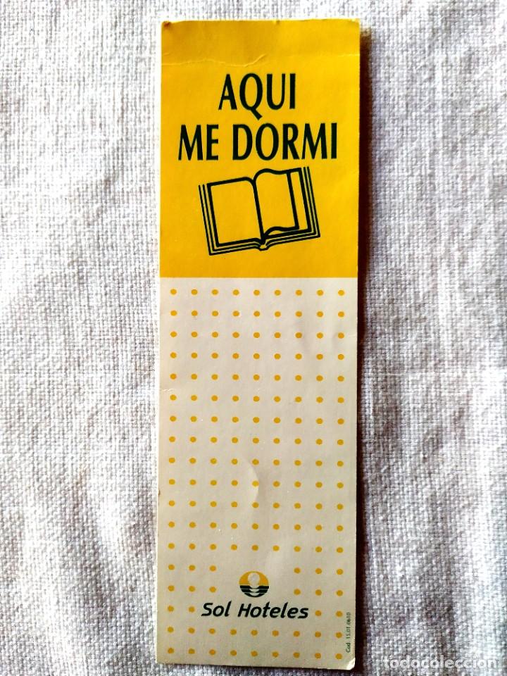 Coleccionismo marcap&aacute;ginas: MARCAP&Aacute;GINAS SOL HOTELES - Foto 1