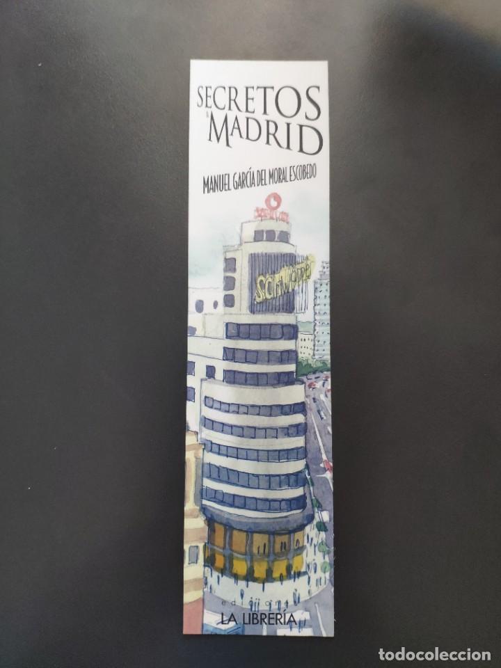 Coleccionismo marcap&aacute;ginas: MARCAP&Aacute;GINAS - EDICIONES LA LIBRER&Iacute;A - SECRETOS DE MADRID - Foto 1