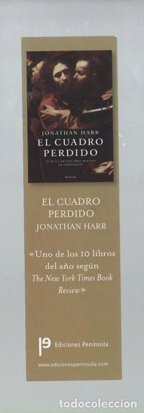 Coleccionismo marcap&aacute;ginas: MARCAPAGINAS, EL CUADRO PERDIDO. JONATHAN HARR. EDICIONES PENINSULA. - Foto 2