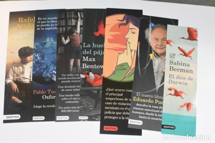 Coleccionismo marcap&aacute;ginas: 7 MARCAP&Aacute;GINAS EDITORIAL DESTINO - Foto 1