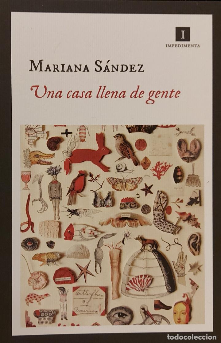 Coleccionismo Marcap&aacute;ginas: MARCAPAGINAS I- MPEDIMENTA - UNA CASA LLENA DE GENTE - MARIANA SANDEZ-