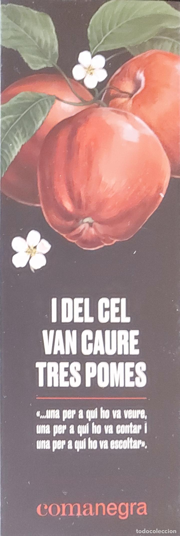 Coleccionismo marcap&aacute;ginas: MARCAPAINAS - COMANEGRA - I DEL CEL VAN CAURE TRES POMES - Foto 1