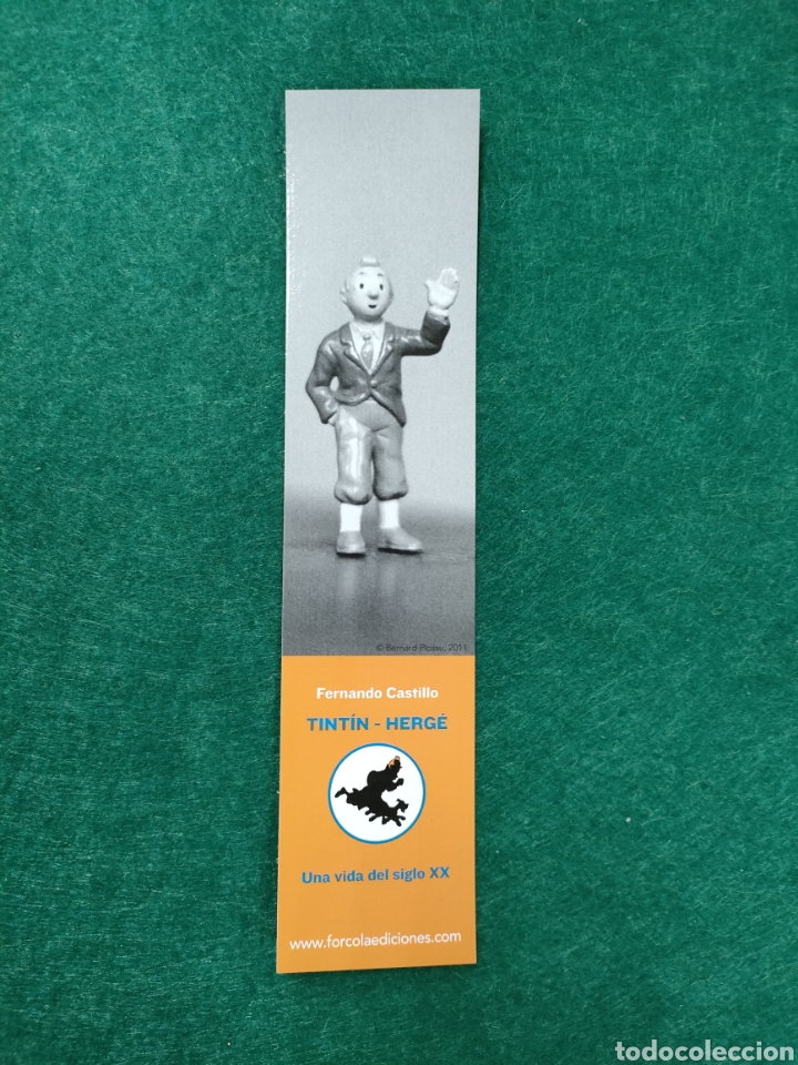 Coleccionismo marcap&aacute;ginas: Tintin, bonito y raro marcap&aacute;ginas. Ed Bernard Plossu 2011