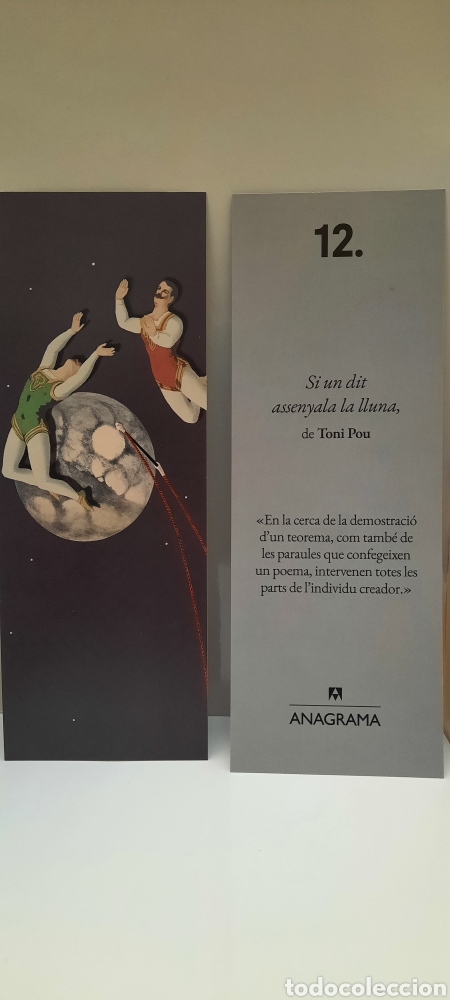 Coleccionismo Marcap&aacute;ginas: Marcap&aacute;ginas Si un dit assenyala la lluna
