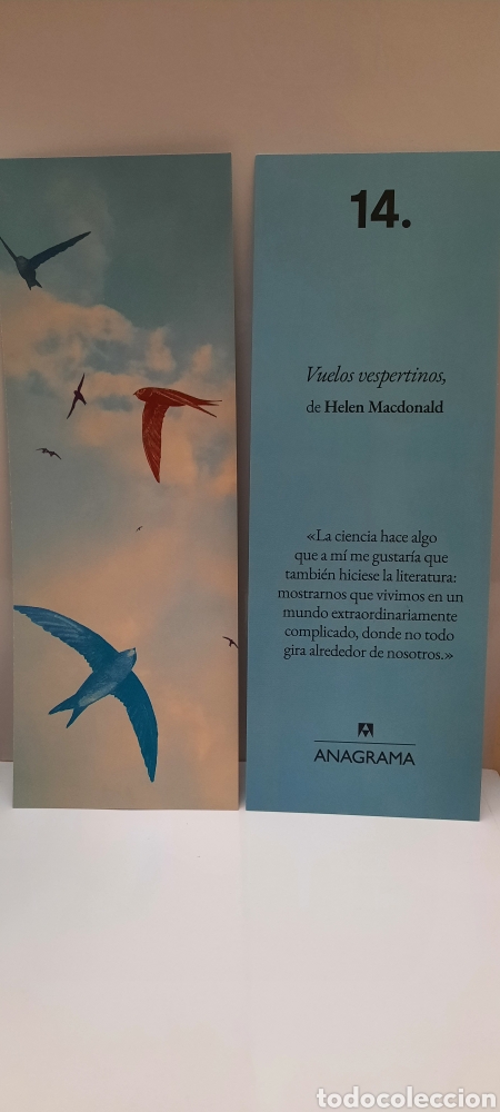 Collectables Bookmark: Marcap&aacute;ginas Vuelos vespertinos
