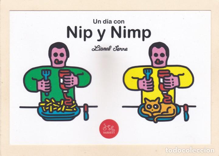 Collezionismo Segnalibri: MARCAPAGINAS BARRETT. UN DIA CON NIP Y NIMP - TAMA&Ntilde;O POSTAL