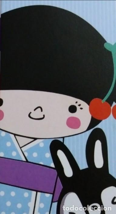 Coleccionismo marcap&aacute;ginas: Marcap&aacute;ginas ni&ntilde;a japonesa con conejo (1) - Foto 2