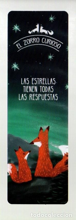 Coleccionismo Marcap&aacute;ginas: MARCAPAGINAS, EL ZORRO CURIOSO Y EL UNIVERSO. ROBERT FARKAS. LUMEN