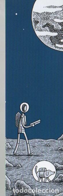Coleccionismo Marcap&aacute;ginas: MARCAPAGINAS, UN POLICIA EN LA LUNA. TOM GAULD. SALAMANDRA 307