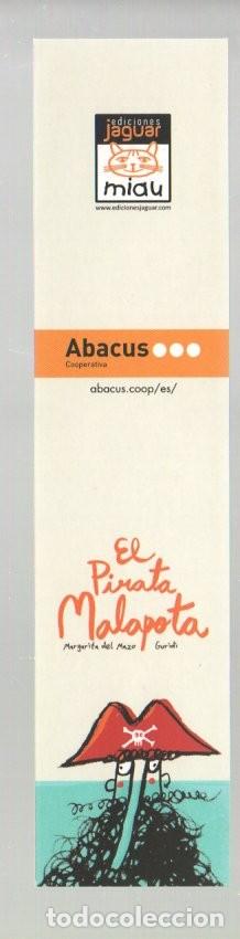 Coleccionismo Marcap&aacute;ginas: MARCAPAGINAS, EL PIRATA MALAPOTA. MARGARITA DEL MAZO. EDICIONES JAGUAR.