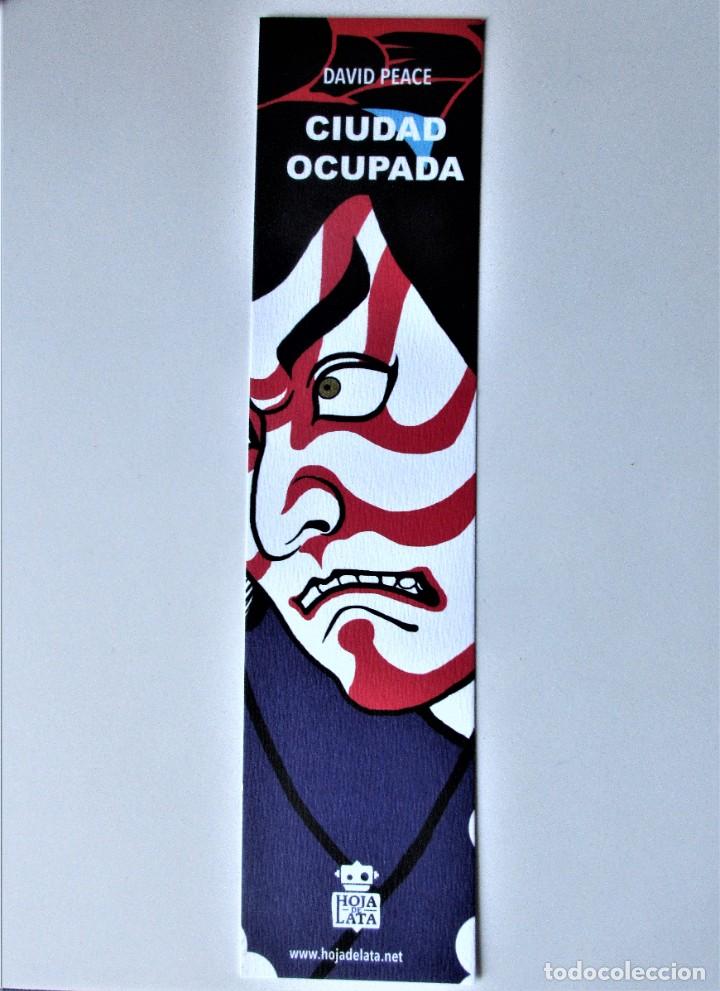 Collectables Bookmark: Marcapaginas Editorial Hoja de lata Ciudad ocupada