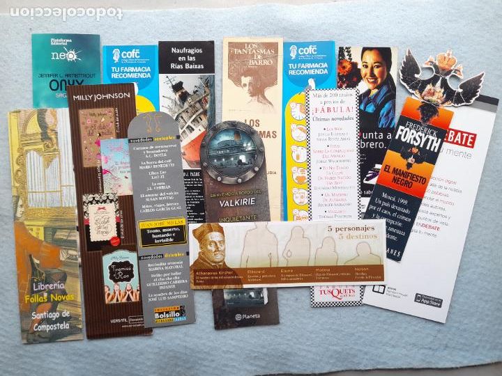 Coleccionismo marcap&aacute;ginas: Lote de 15 Marcap&aacute;ginas diferentes - Foto 1
