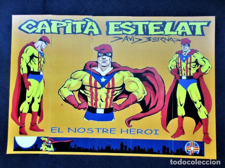 Coleccionismo marcap&aacute;ginas: Marcapaginas puzzle Capitan Estelat - Foto 1