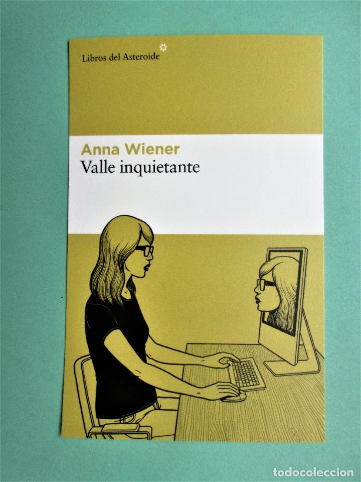 Collezionismo Segnalibri: Marcapaginas editorial Libros del Asteroide formato postal Valle inquietante