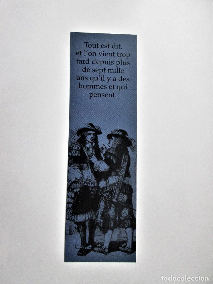 Sammeln von Lesezeichen: Marcapaginas editorial Huygens serie escritores Jean de la Bruy&eacute;re ( los caracteres )