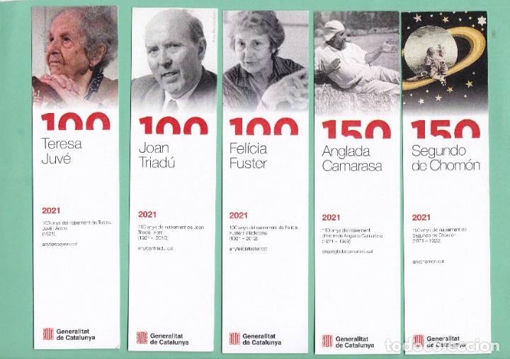 Collectables Bookmark: Serie completa marcapaginas bibliotecas de Catalunya 2.021