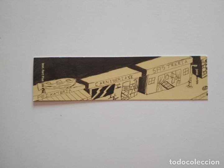 Coleccionismo marcap&aacute;ginas: MARCAP&Aacute;GINAS PUNTO DE LIBRO EL COMER&Ccedil; I LES ESCOLES AJUNTAMENTE BARCELONA