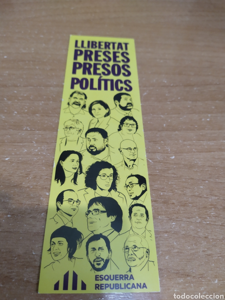 Coleccionismo marcap&aacute;ginas: PUNT DE LLIBRE. ERC Baix Camp - Foto 1