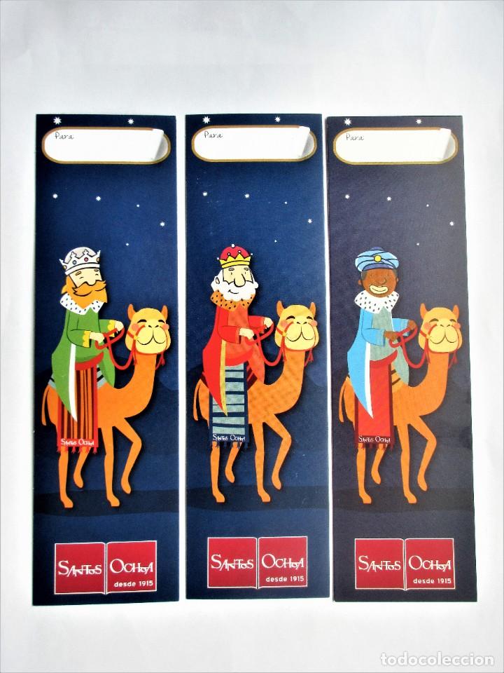 Collectables Bookmark: Marcapaginas serie completa Reyes libreria Santos Ochoa