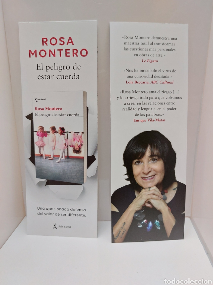 Coleccionismo Marcap&aacute;ginas: Marcap&aacute;ginas Rosa Montero