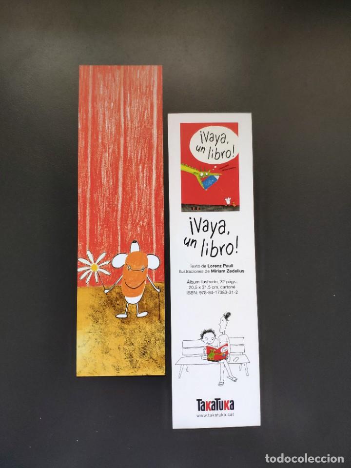 Coleccionismo marcap&aacute;ginas: MARCAPAGINAS - TAKATUKA - VAYA, UN LIBRO - Foto 1