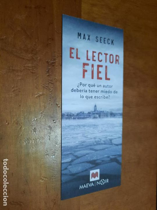 Sammeln von Lesezeichen: EL LECTOR FIEL. MAX SEECK. LITERATURA. MARCAPAGINAS. DOBLE CARA. BUEN ESTADO. C-1