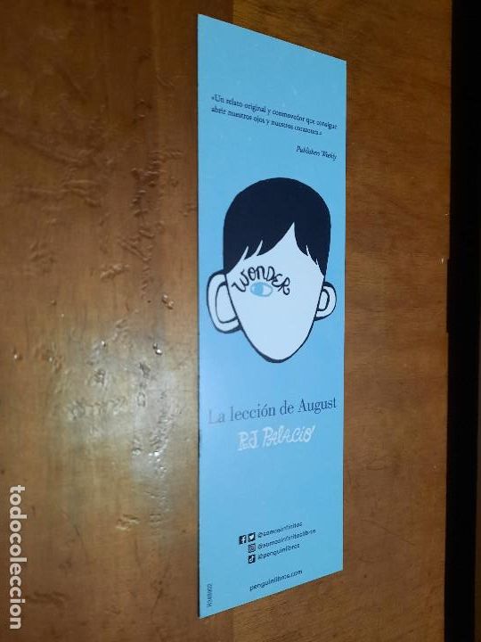 Coleccionismo Marcap&aacute;ginas: LA LECCI&Oacute;N DE AUGUST. LITERATURA. MARCAPAGINAS. DOBLE CARA. BUEN ESTADO. C-1