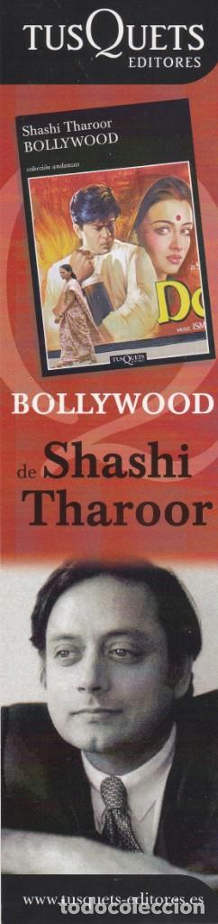 Coleccionismo Marcap&aacute;ginas: MARCAPAGINAS TUSQUETS EDITORES. BOLLYWOOD