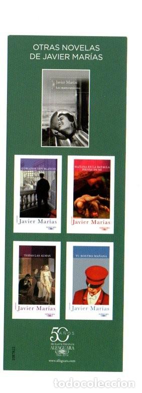Coleccionismo Marcap&aacute;ginas: MARCAPAGINAS, AS&Iacute; EMPIEZA LO MALO. JAVIER MARIAS. ALFAGUARA - 50 A&Ntilde;OS.