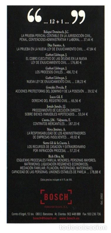 Coleccionismo marcap&aacute;ginas: MARCAPAGINAS, BROCA. ...12 +1..., EDITORIAL BOSCH. - Foto 2