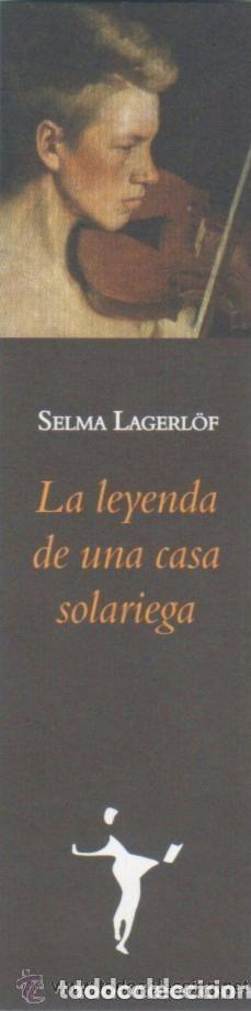 Coleccionismo Marcap&aacute;ginas: Macapaginas editorial Funambulista la leyenda de la casa solariega